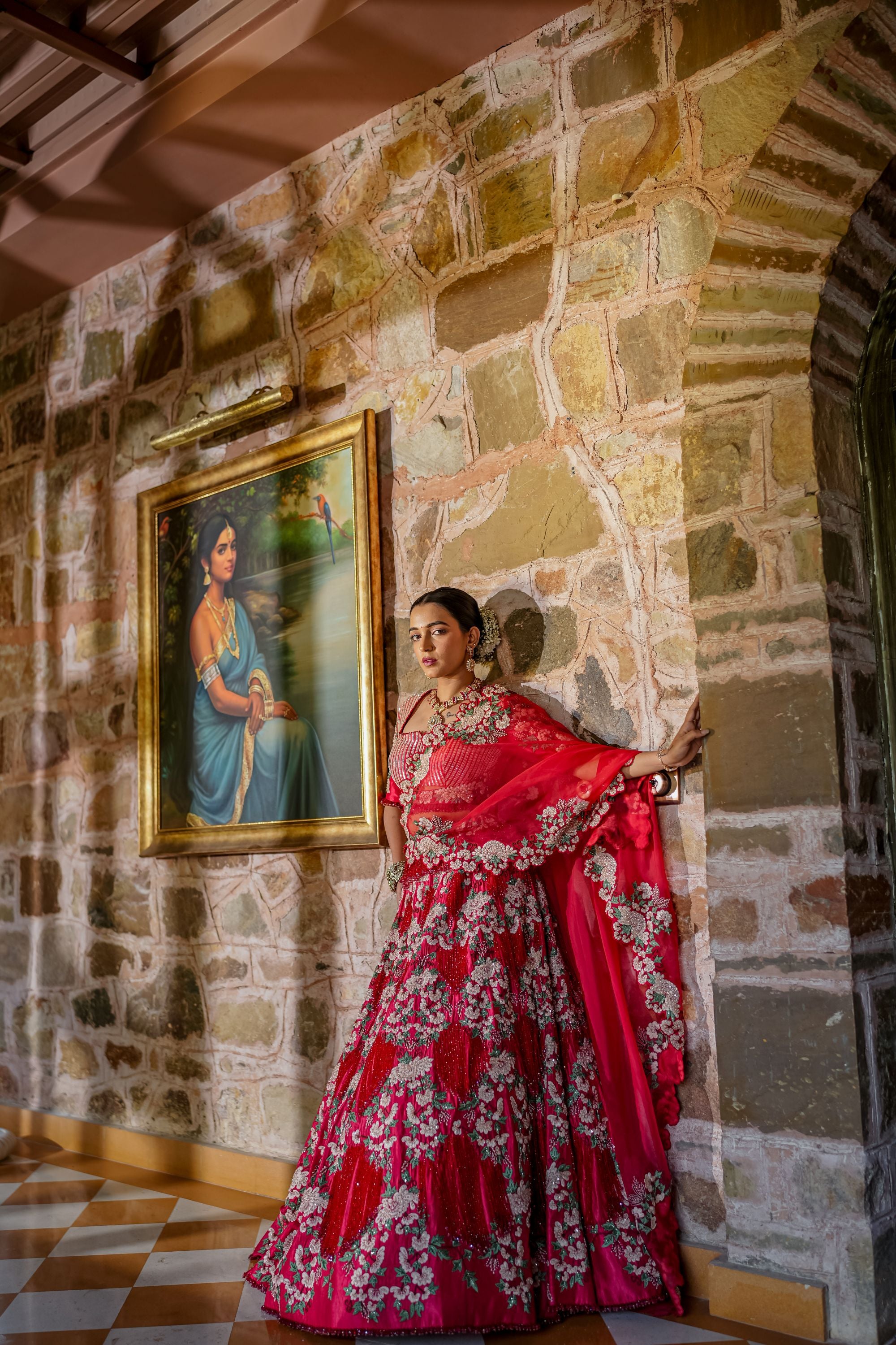 Shahi Gulnaar Lehnga set