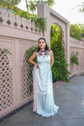 Aqua muse drape set