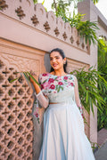 Aqua muse skirt set