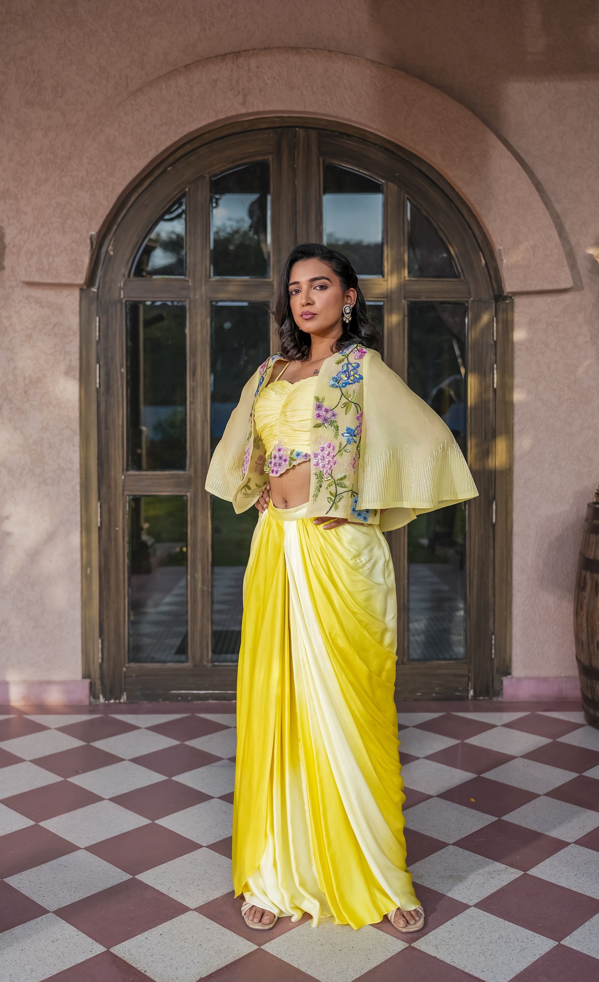 Yellow flowery fusion