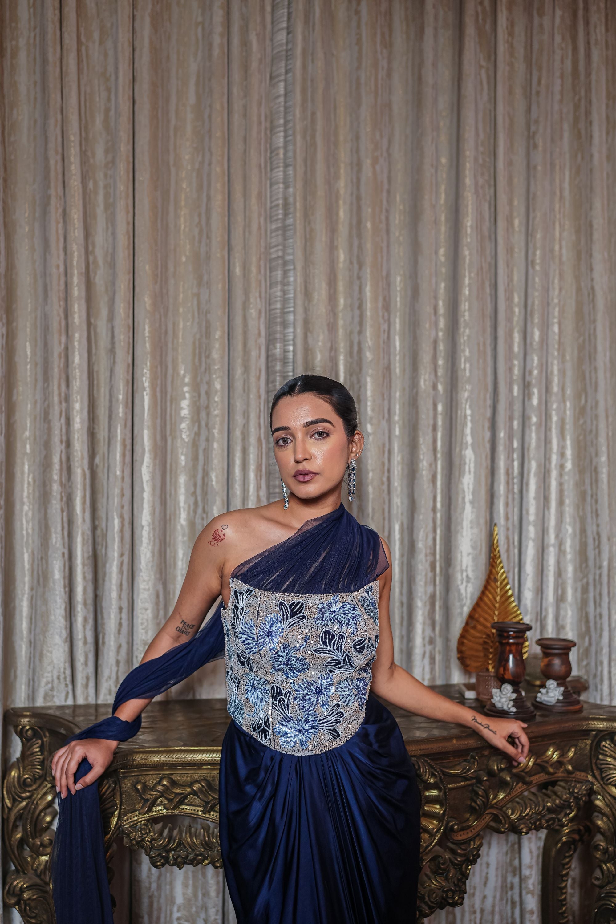Celestial night corset