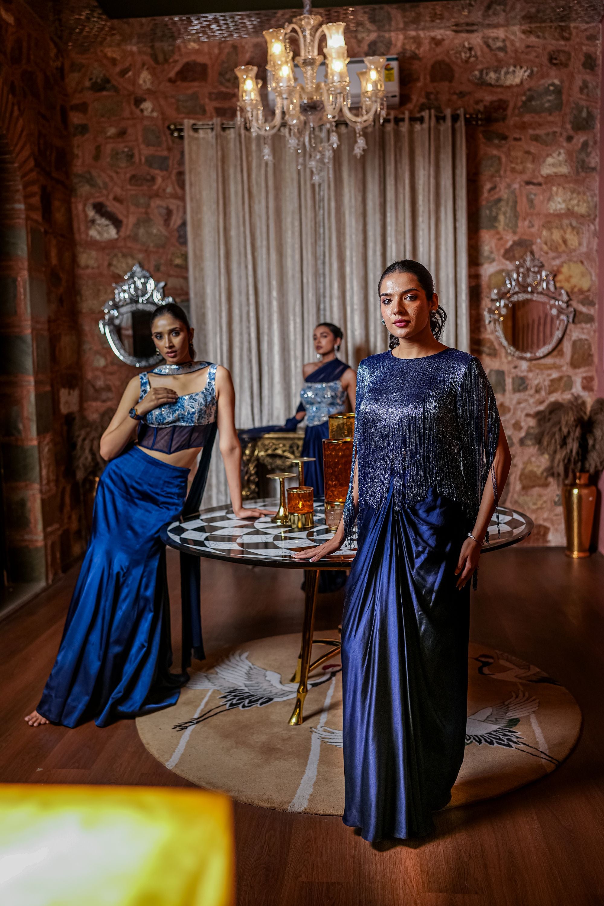 Celestial night drape